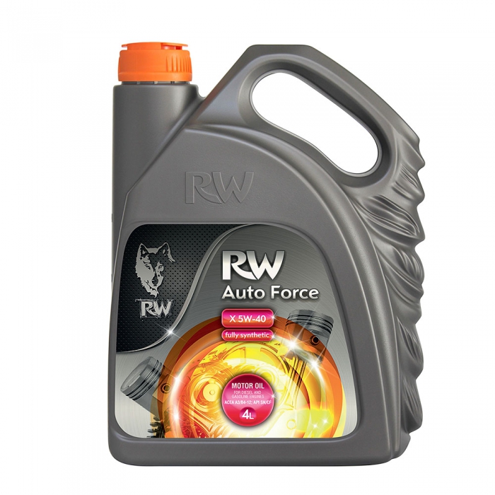 RW Auto Force X 5W-40 4 литра