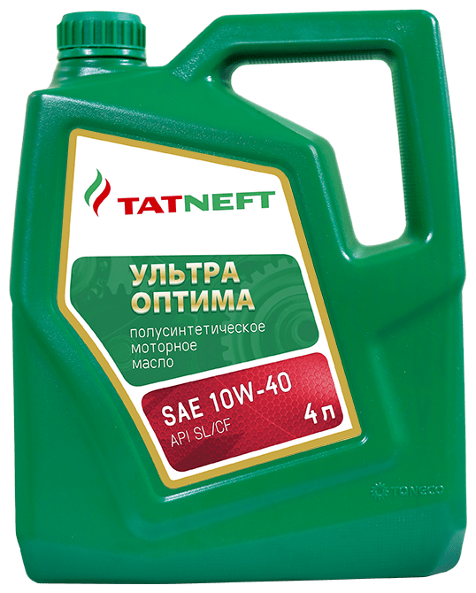 Масло моторное Татнефть Ультра Оптима 10W-40 SL/CF 4л